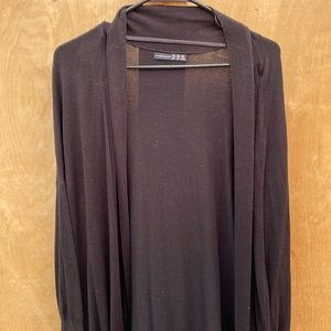 Black cardigan